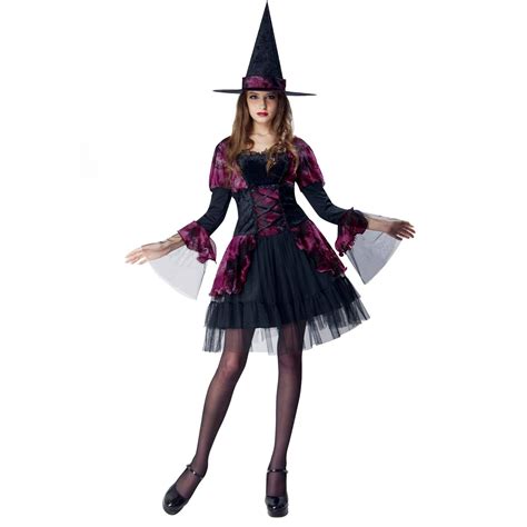 Adut pink witch costume